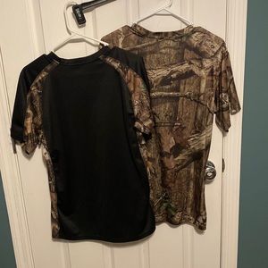 Mens Mossy Oak 2 Pack Premium Cotton T-Shirts